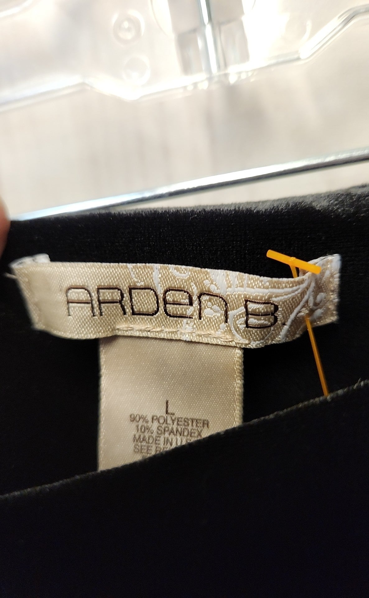 Arden B Women's Size L Black Skirt