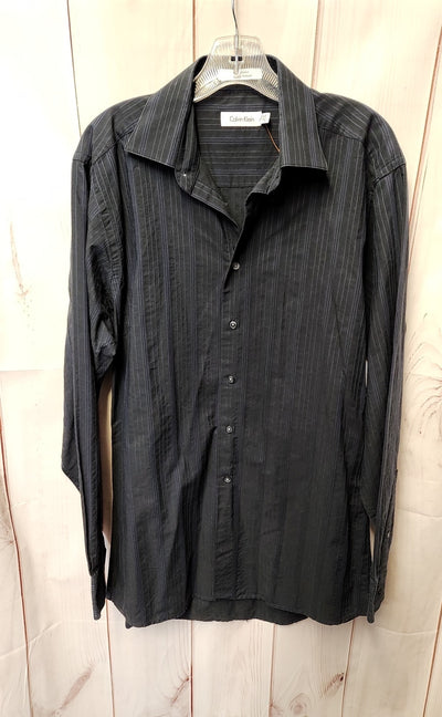 Calvin Klein Men's Size M Black Shirt
