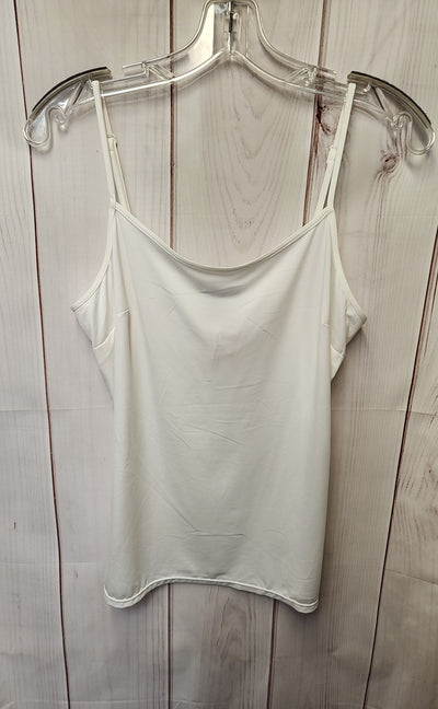 Alfani Women's Size 8 White Sleeveless Top