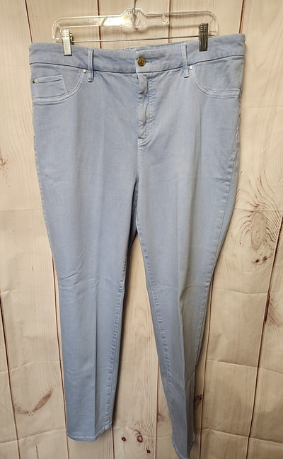 Chico's Women's Size 3 = US 16 Light Blue Jeans