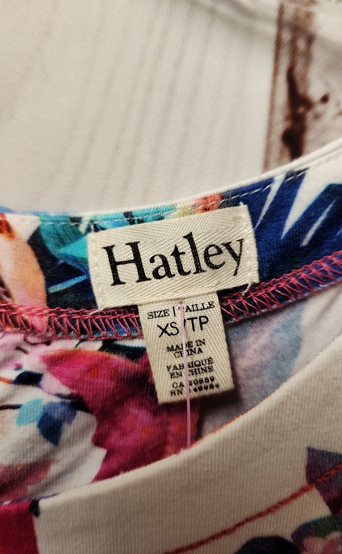 Hatley Women's Size XS White Floral Dress