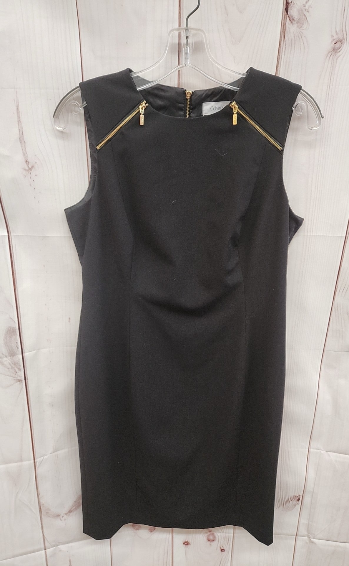 Calvin Klein Women's Size 10 Petite Black Dress