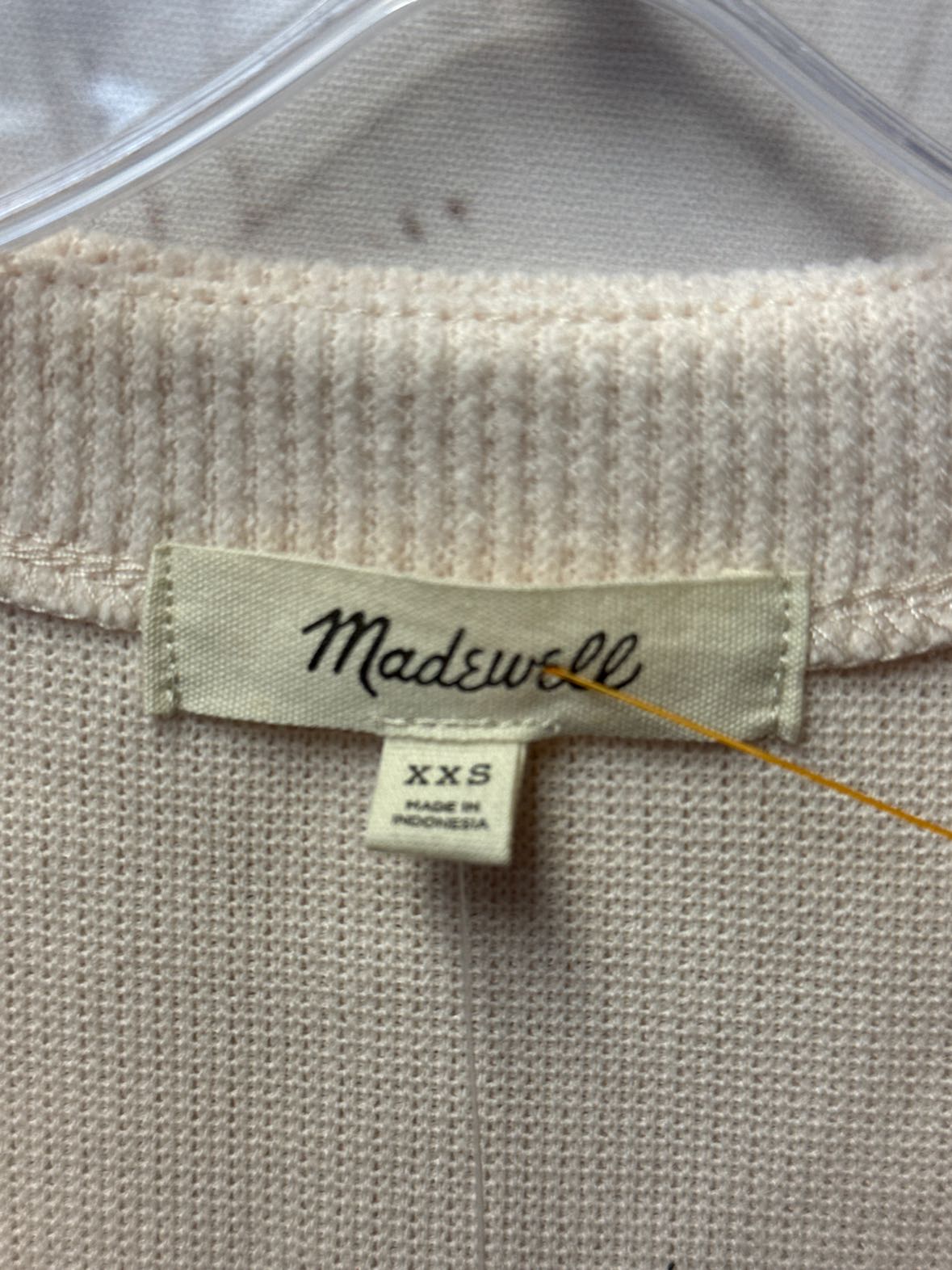 NWT Madewell Women's Size XXS White Cardigan