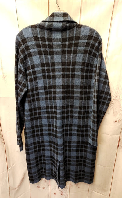 Philosophy Women's Size M Blue Cardigan