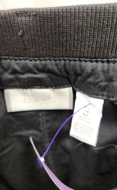 Chico's Women's Size 3 = US 16 Black Pants