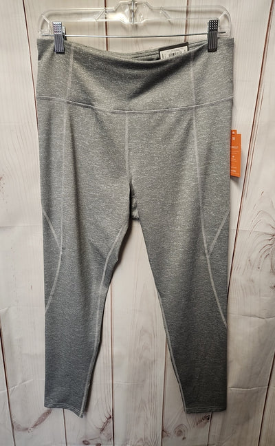 NWT Tek Gear Women's Size XL Gray Leggings
