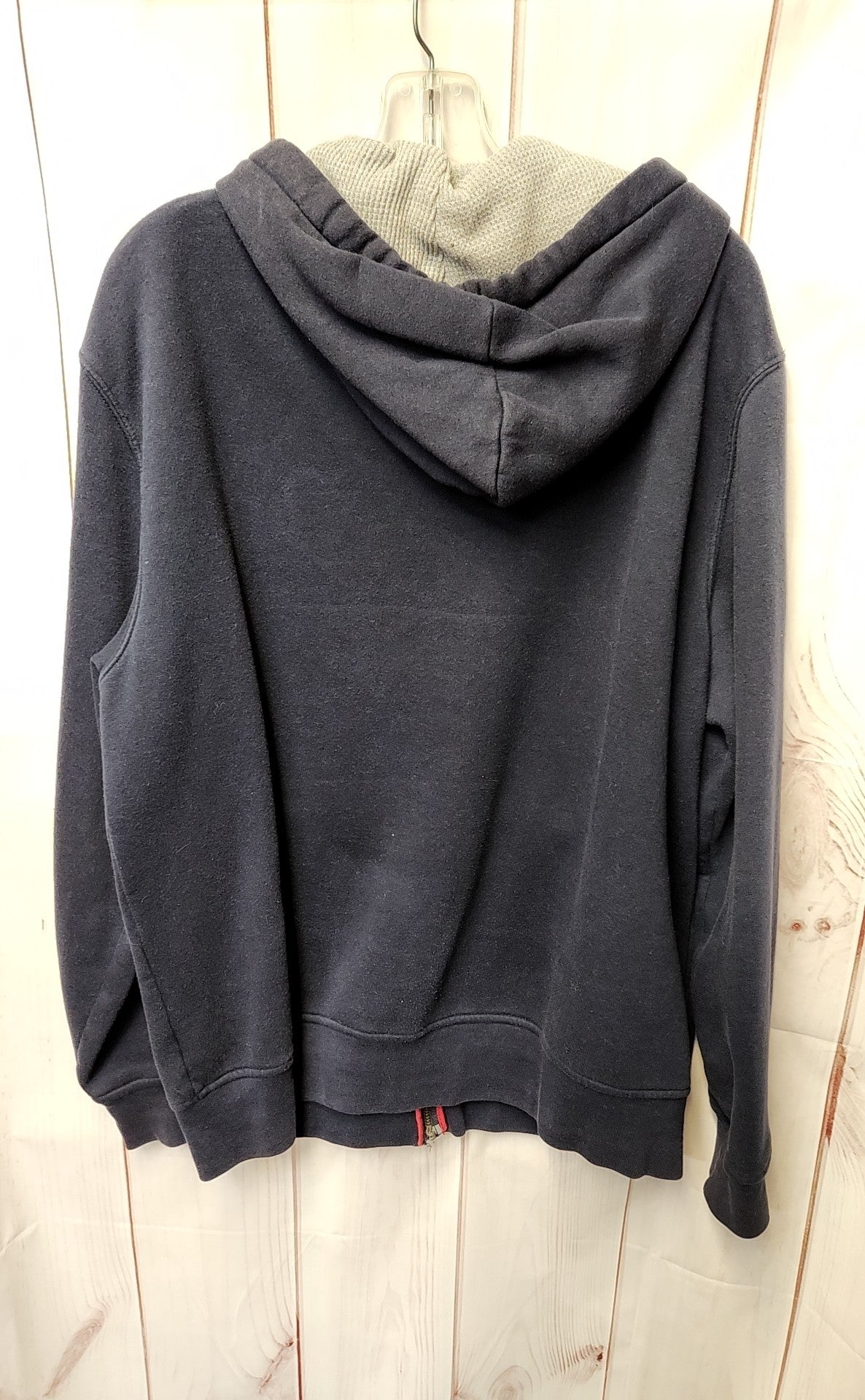 Tommy Hilfiger Women's Size L Navy Full Zip Hooded Sweatshirt