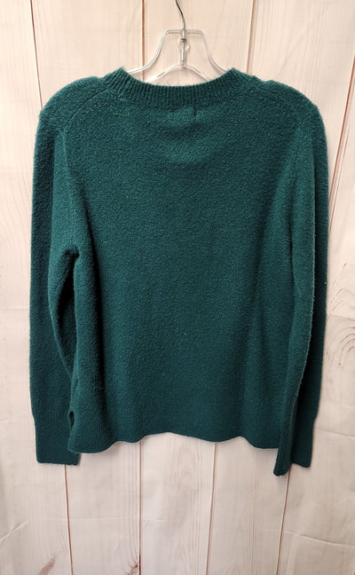 J Crew Women's Size S Green Sweater