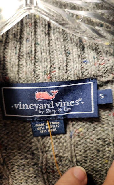 Vineyard Vines Men's Size S Gray Sweater