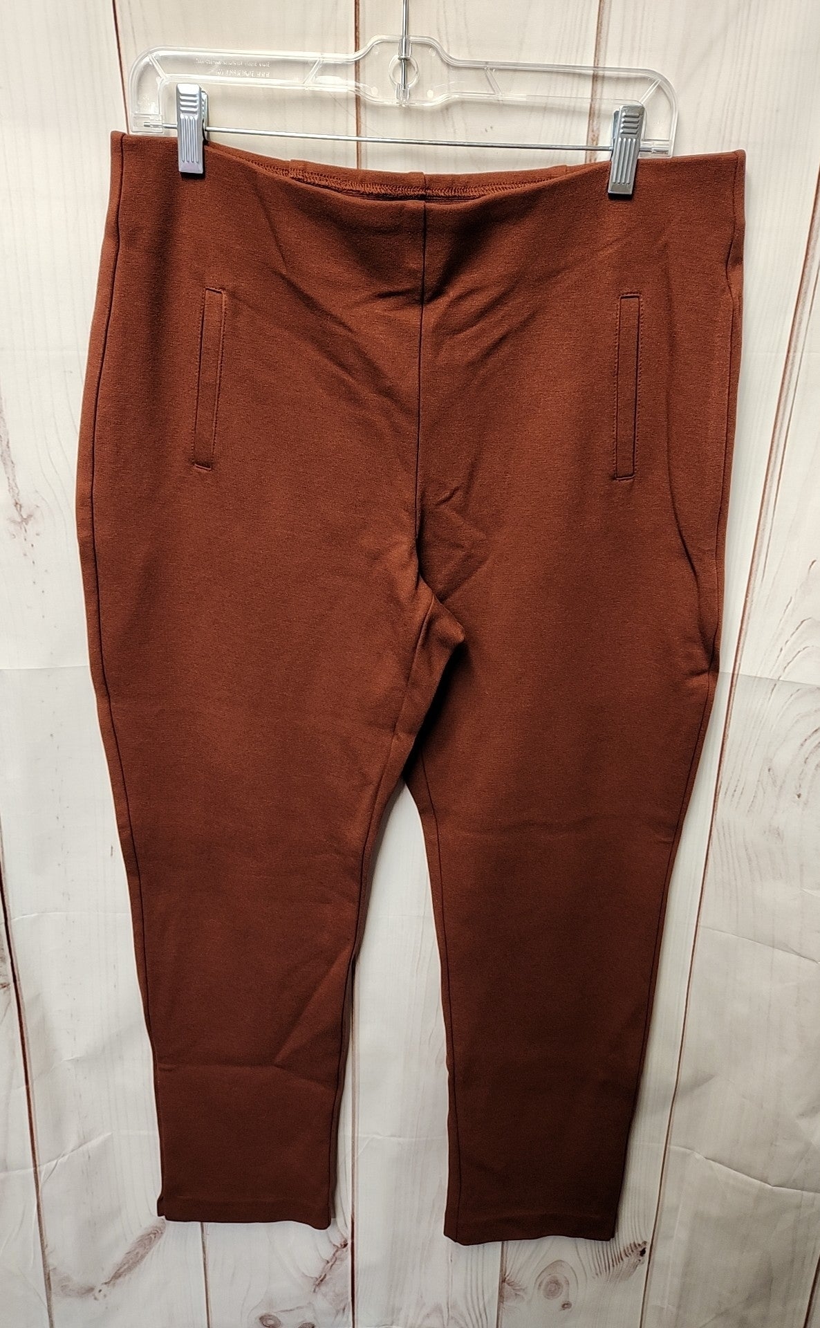 Chico's Women's Size 1.5 = US 10 Brown Pants Ankle