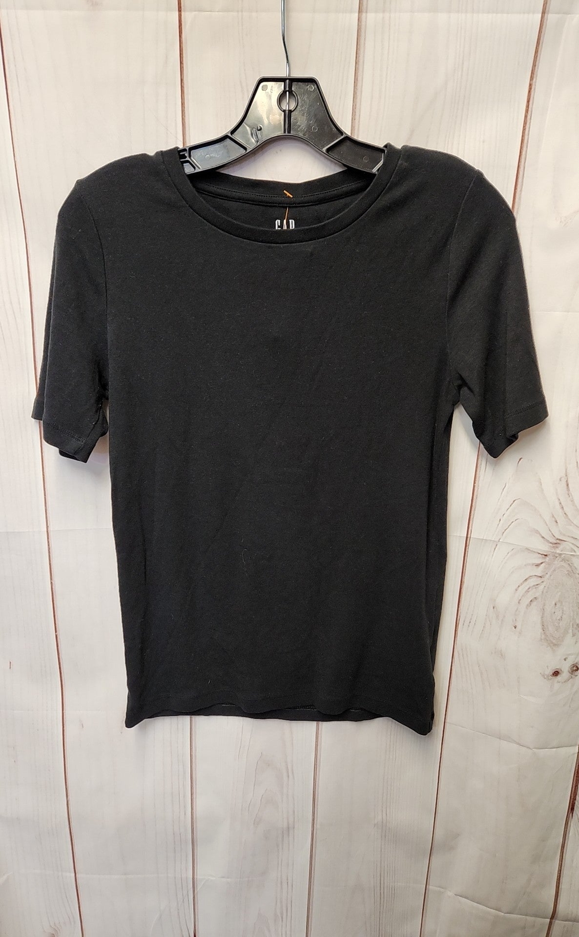 Gap Women's Size M Black Short Sleeve Top