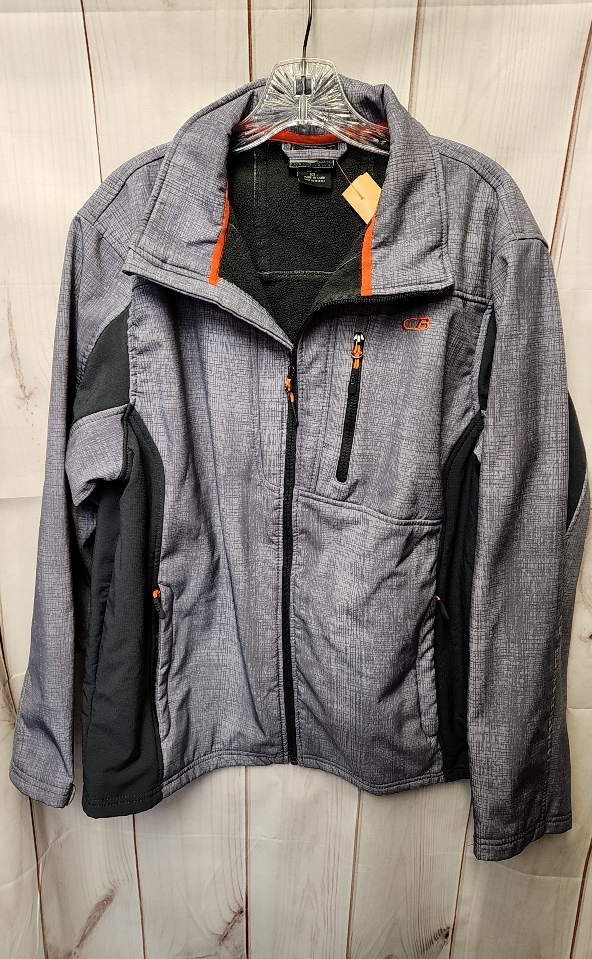 CB Men's Size L Gray Jacket