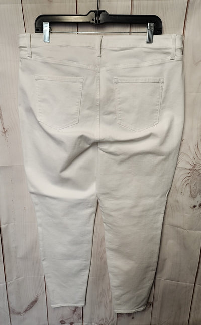 Talbots Women's Size 16 White Pants Jegging