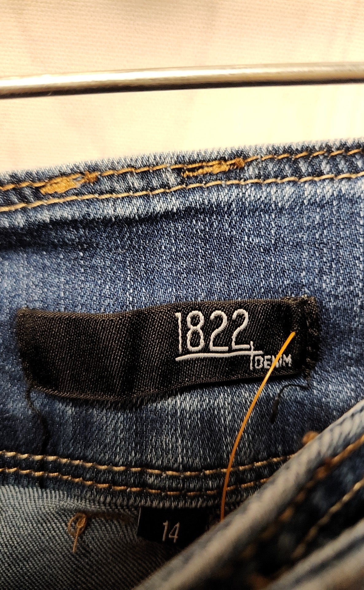 1822 Women's Size 32 (13-14) Blue Jeans