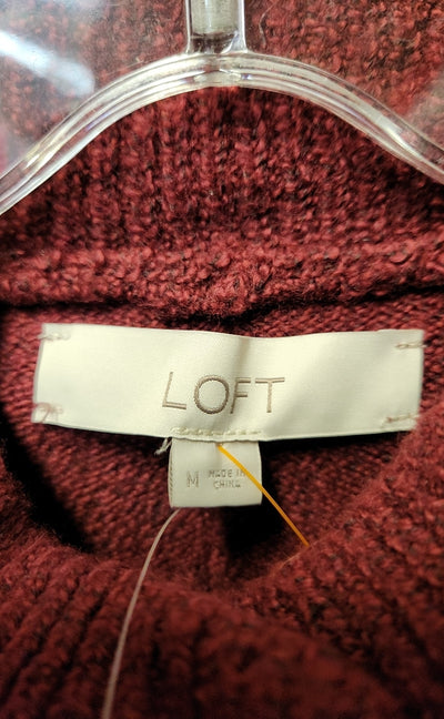 NWT Loft Women's Size M Red Sweater