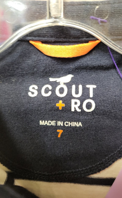 Scout + Ro Boy's Size 7 White Shirt