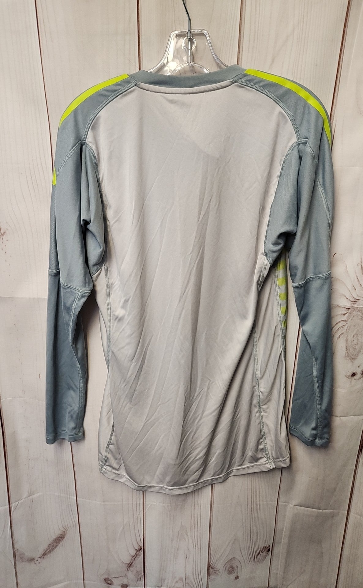 Adidas Men's Size S Gray & Yellow Shirt