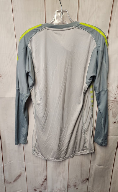 Adidas Men's Size S Gray & Yellow Shirt