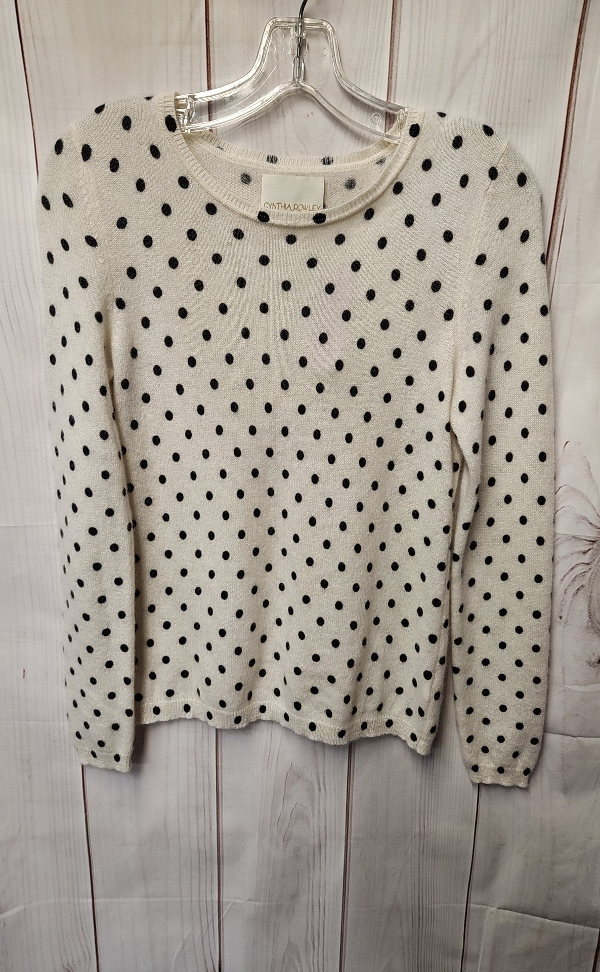 Cynthia Rowley Women's Size 2 White Cashmere Sweater