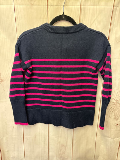 Philosophy Women's Size XS Navy & Pink Sweater