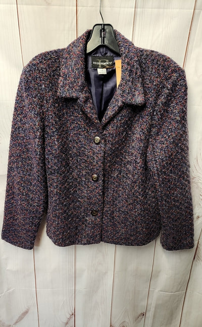 Requirements Women's Size 12 Purple Blazer