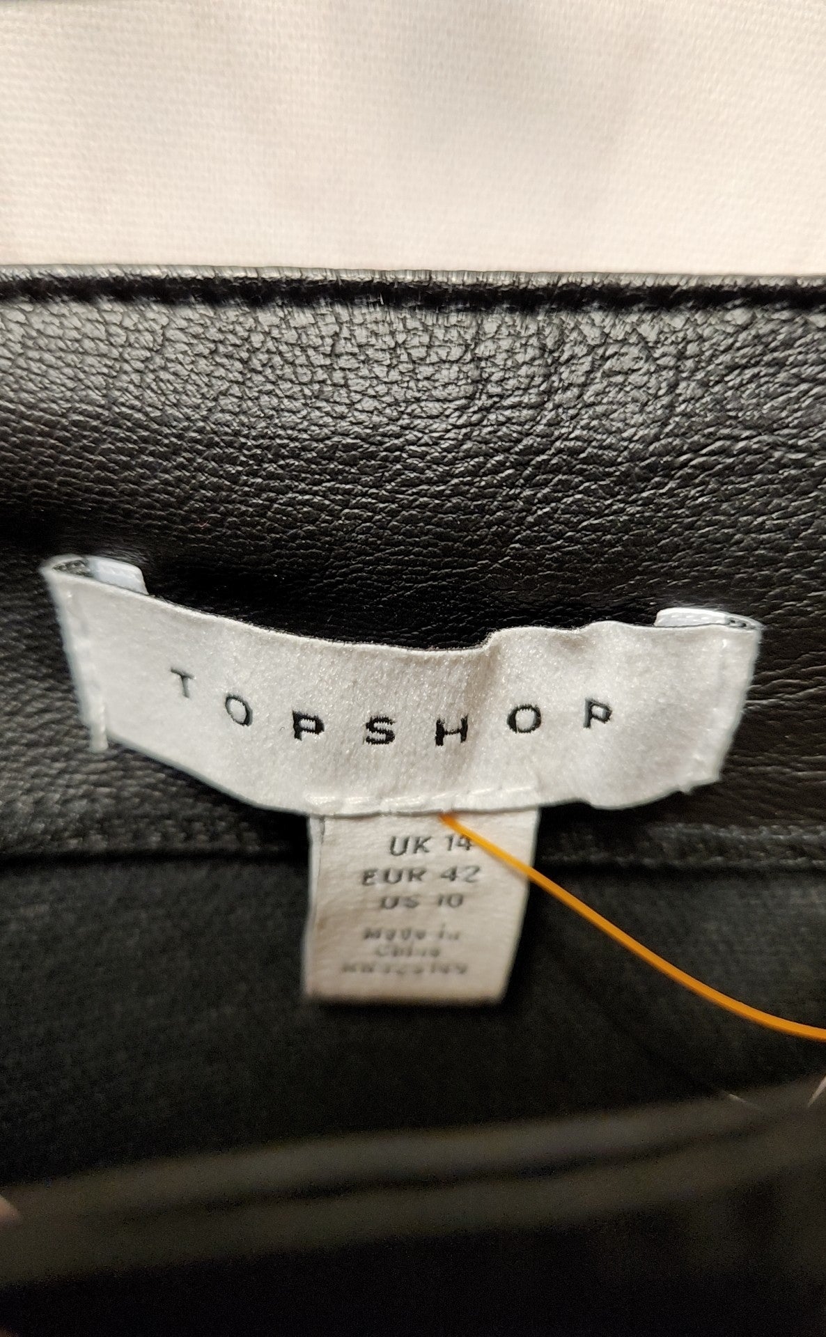 NWT Topshop Women's Size 10 Black Skirt