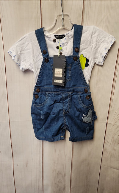 NWT Last Star Boy's Size 24 Months Blue Romper