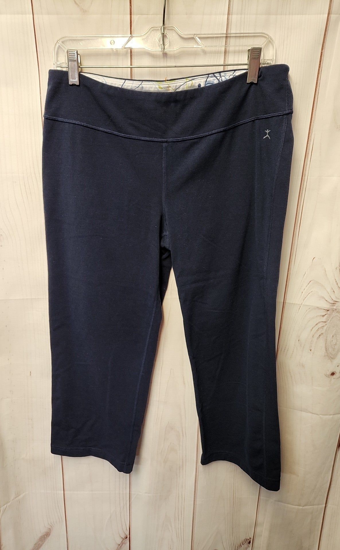 Danskin Women's Size L Navy Active Capris