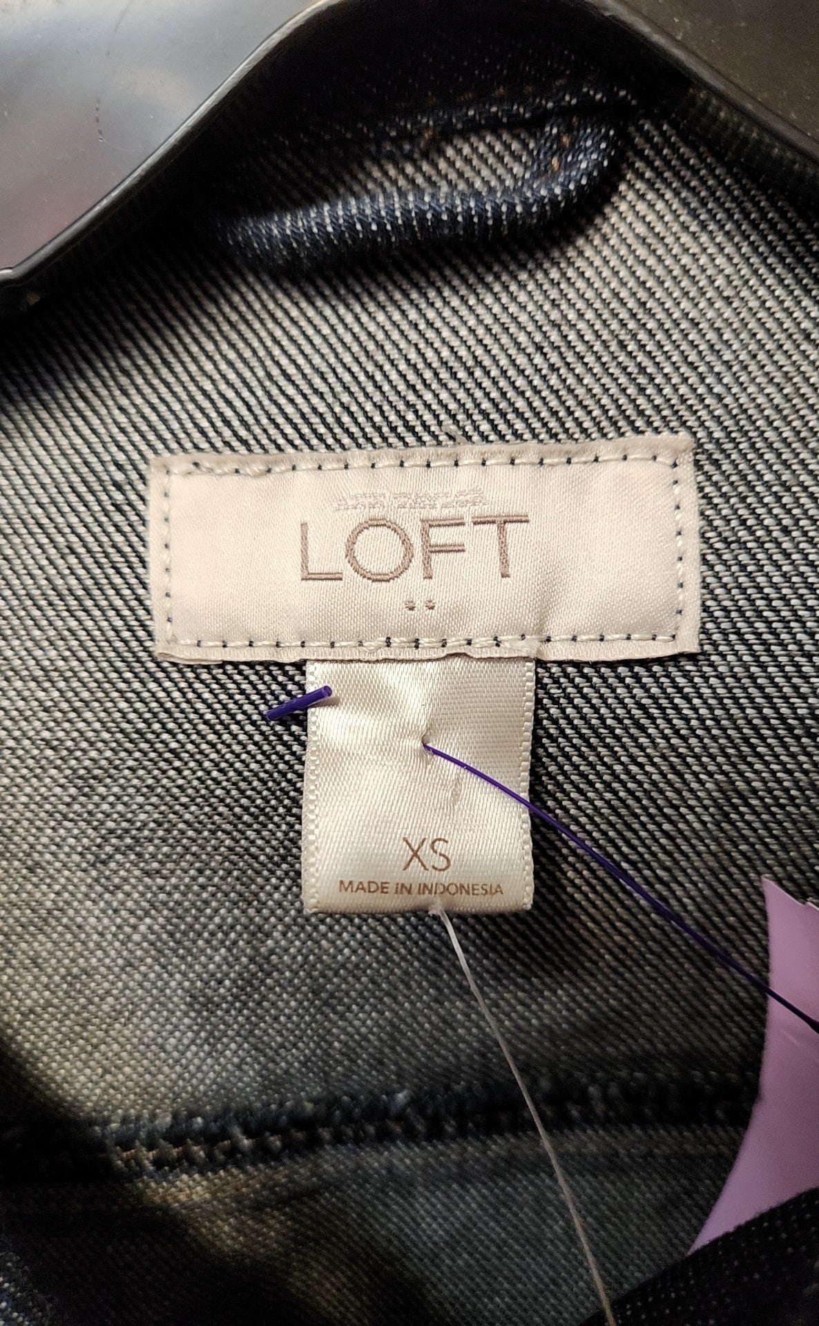 NWT Loft Women's Size XS Blue Jacket