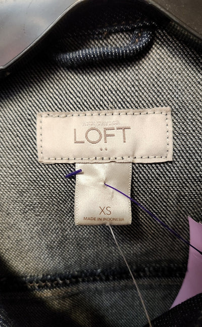 NWT Loft Women's Size XS Blue Jacket