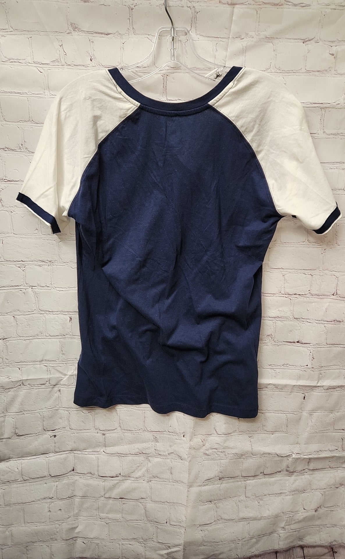Red Sox Women's Size L Blue Short Sleeve Top