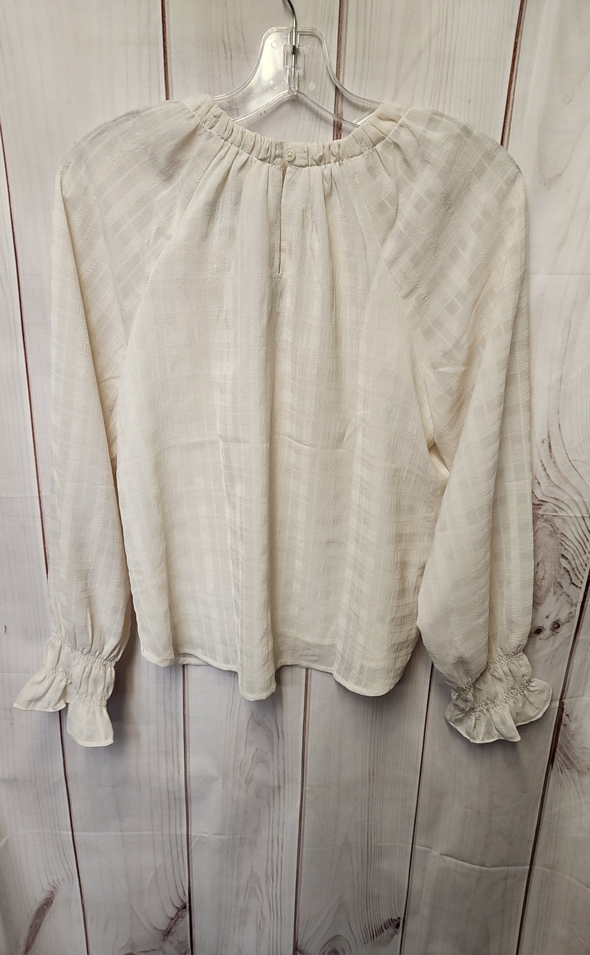 Loft Women's Size XS Petite White Long Sleeve Top
