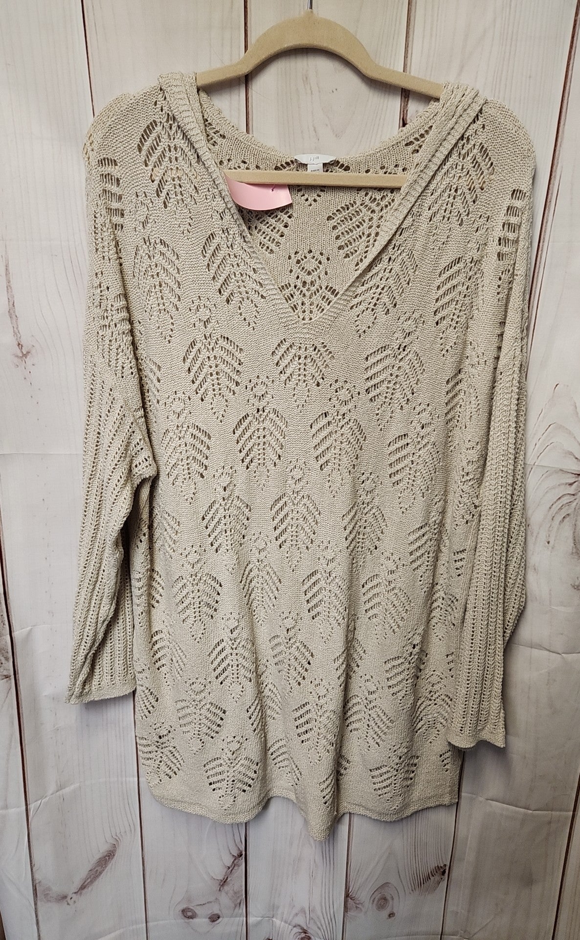 J Jill Women's Size XL Beige Cover-Up