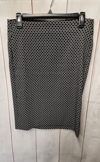Elle Women's Size S Black & White Skirt