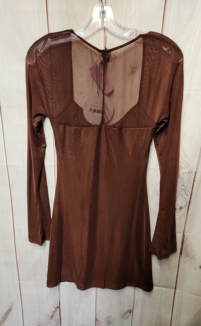 NWT Princess Polly Women's Size 6 Brown Dress