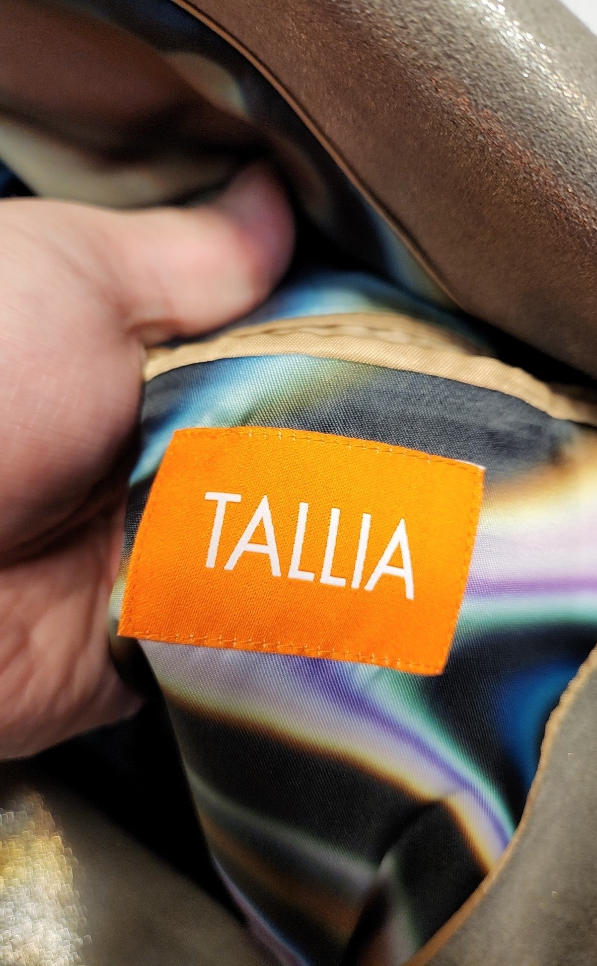 NWT Tallia Men's Size 44 Gold Sport Coat