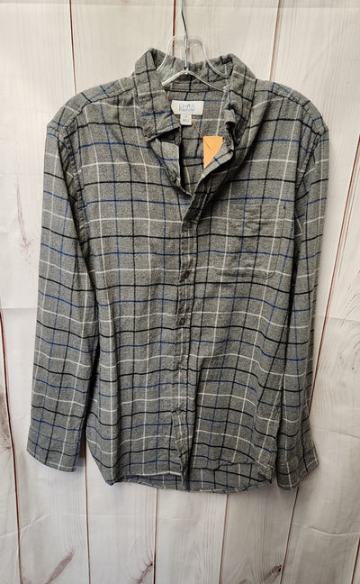 Croft & Barrow Men's Size S Gray Shirt