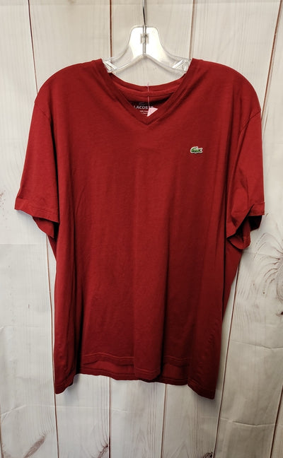 Lacoste Men's Size 2X Red Shirt
