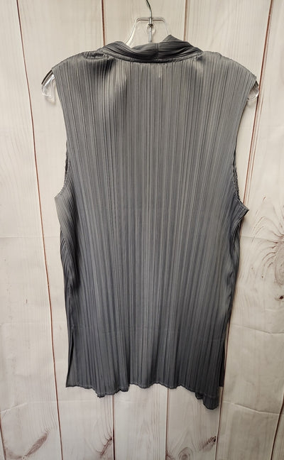 Chico's Women's Size 2 = US L Gray Cardigan