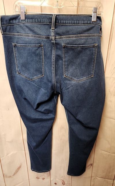 Gap Denim Women's Size 34 (18/1X) Blue Jeans Knit Legging Stretch Jeggings