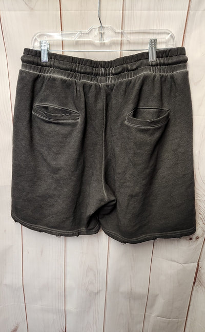 I Love Ugly Men's Size M Gray Shorts