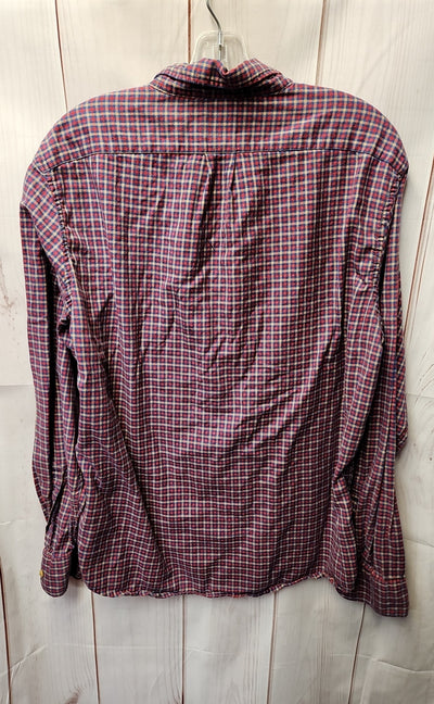 J Crew Men's Size L Red Shirt