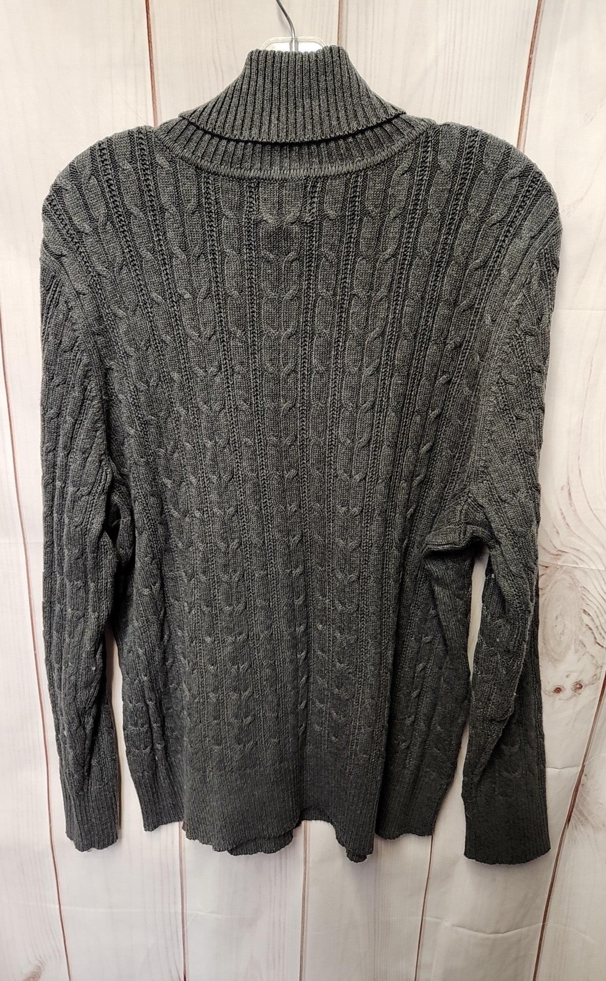 St Johns Bay Women's Size 2X Gray Sweater