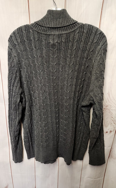 St Johns Bay Women's Size 2X Gray Sweater