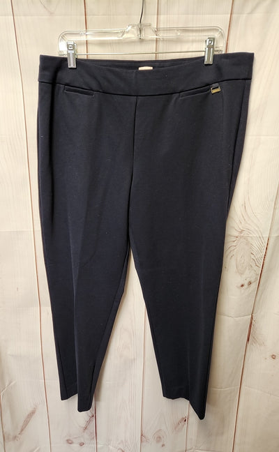 Anne Klein Women's Size XL Navy Pants