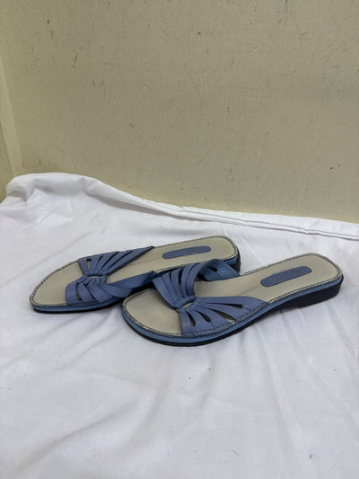 Easy Street Women's Size 8-1/2 Blue Sandals Shoes
