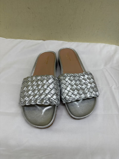 Cole Haan Women's Size 9-1/2 Silver Sandals