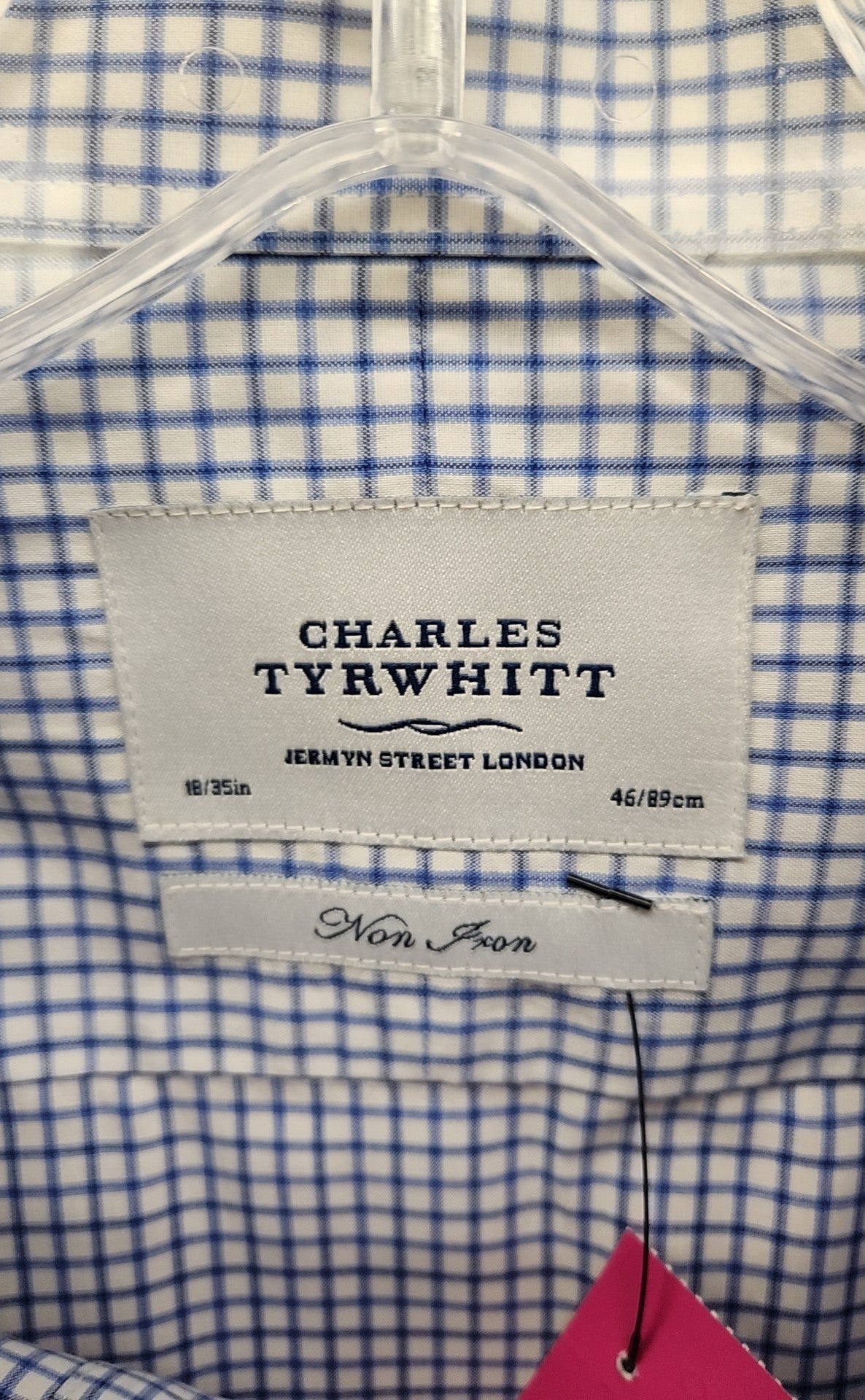 Charles Tyrwhitt Men's Size XXL Blue Shirt