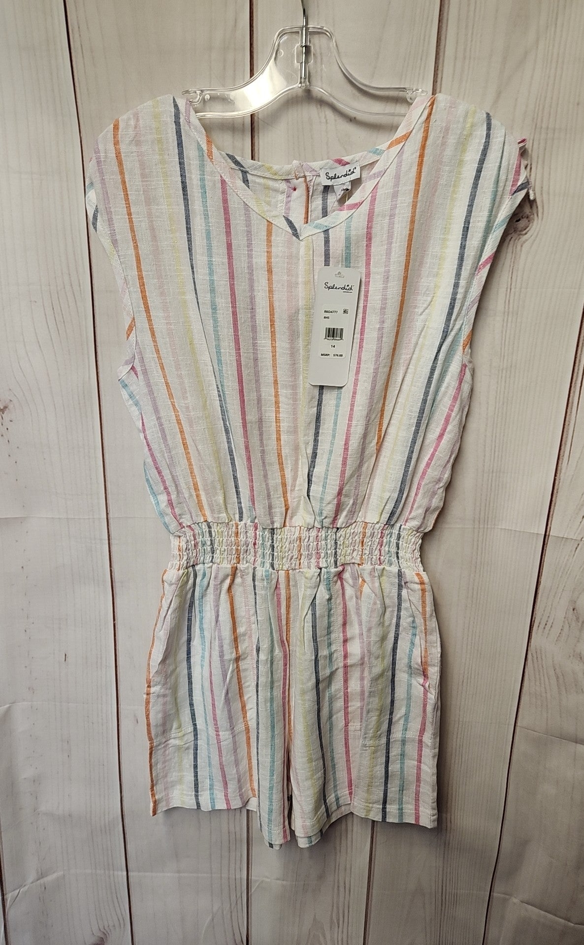 NWT Splendid Girl's Size 14 Multi Romper