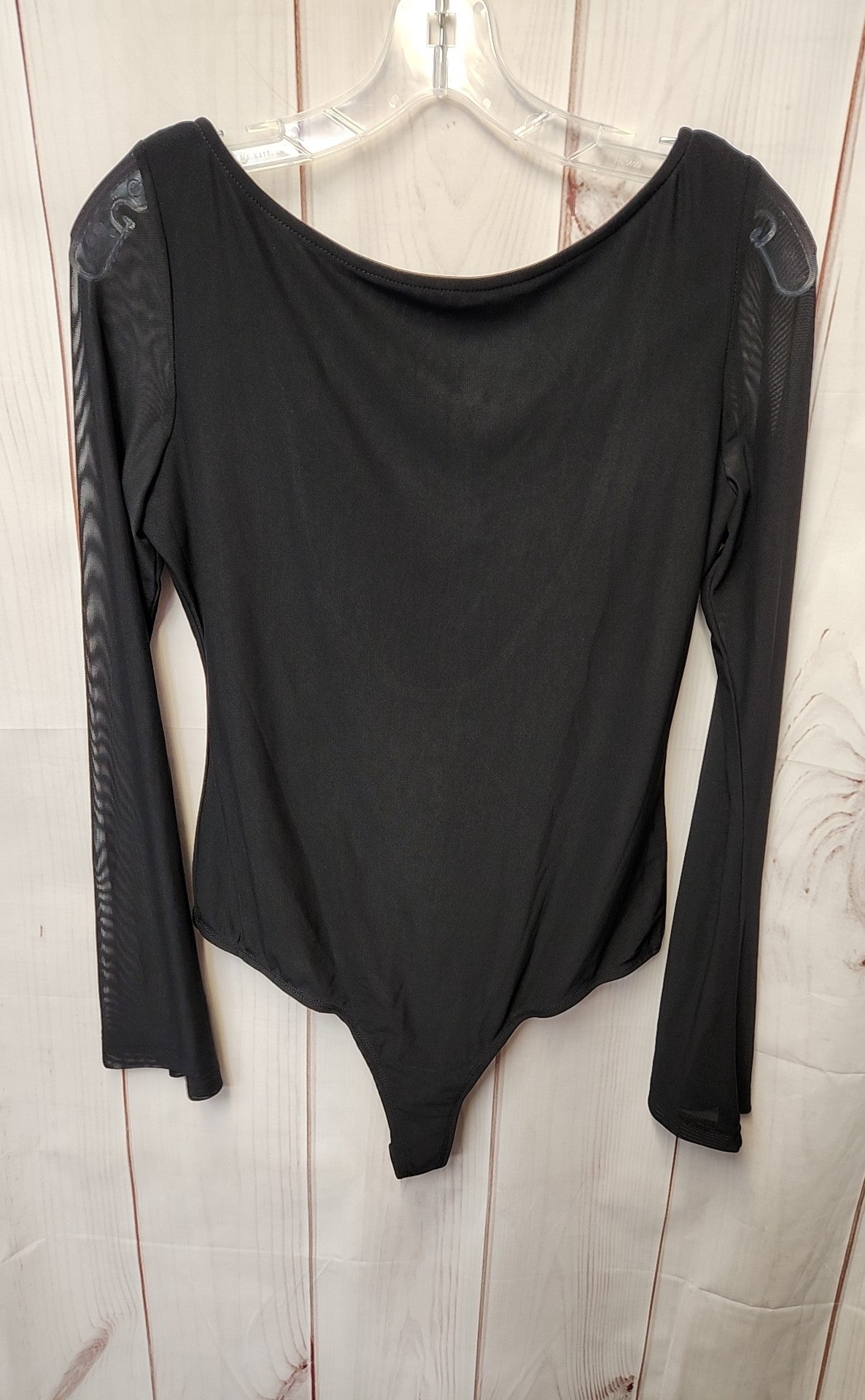 Princess Polly Women's Size 8 Black Bodysuit